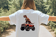 T-Rex Dinosaur Monster Truck Sublima, an Illustration by CrexoraLab (Thumbnail 5 of 5)