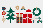 Xmas Icons Clipart | 100% Hand Drawn, a Seasonal Illustration by Anna Studio (Thumbnail 11 of 11)
