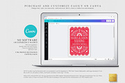 Mexican Wedding Invitation | CANVA, a Stationery Template by Creative Market (Thumbnail 2 of 5)
