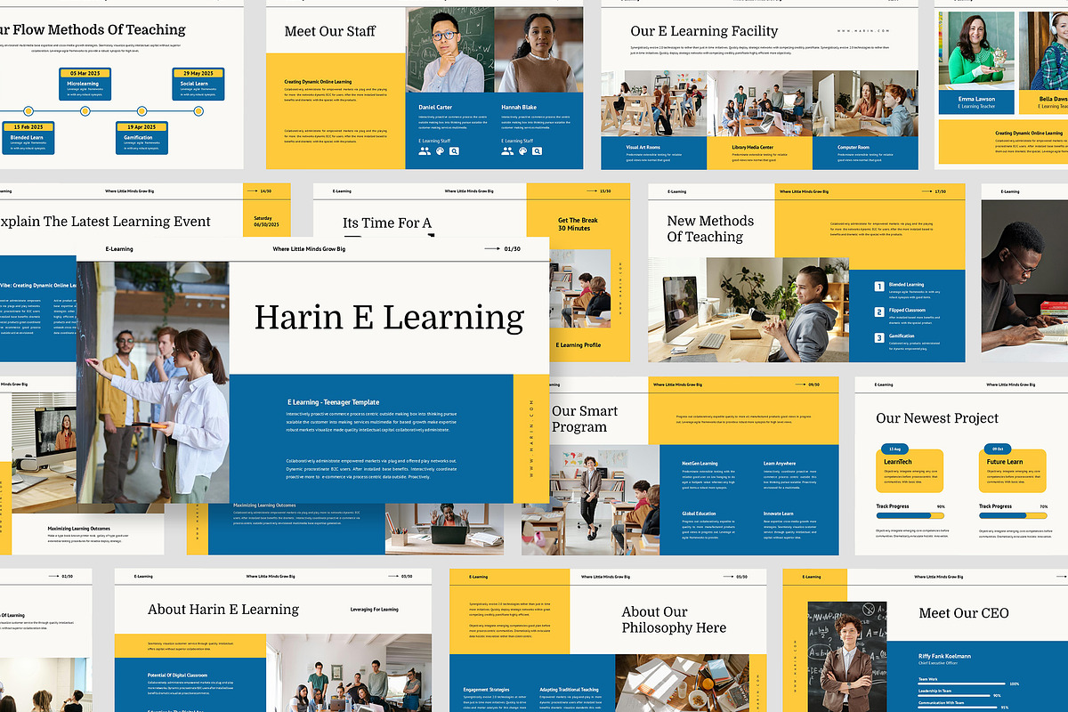 Harin : eLearning Kit Keynote, a Presentation Template by Punkl Camp (Photo 1 of 16)