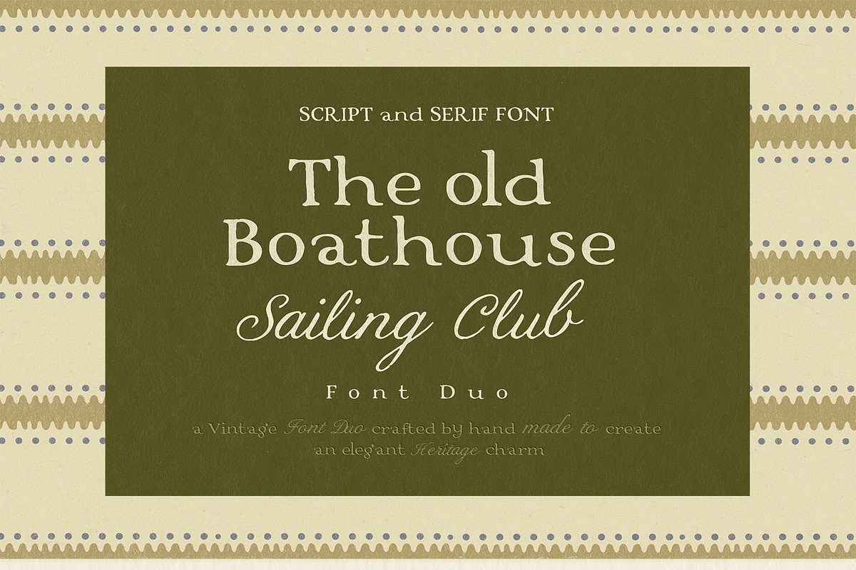 Vintage Serif & Calligraphy Script, a Handwritten Font by Laras Wonderland (Photo 20 of 21)