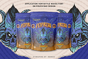 VERTISTYLE WAVES - Psychedelic Style, a Serif Font by Brightone (Thumbnail 5 of 9)