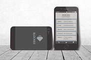Iphone 6 (25% Off) Business Card, a Business Card Template by Pentaclay (Thumbnail 4 of 5)