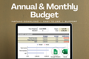Biweekly Budget & Expense Tracker, a Templates & Theme by vitalinagerman (Thumbnail 1 of 10)