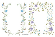 Floral Wreath Illustrations, a Decorative Illustration by Olive & Lu Paper (Thumbnail 2 of 3)