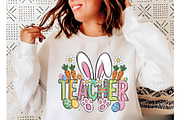 Easter Teacher Png, Happy Easter Png, an Illustration by Designking (Thumbnail 3 of 6)