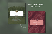 250 Green Instagram Templates, a Social Media Template by SociallyyCreative (Thumbnail 7 of 10)