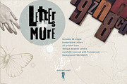 Letters and vintage Graphic Elements, an Illustration by beehouse studio (Thumbnail 2 of 10)