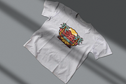 Tropical Serenity, an Object Illustration by nomlimo.com (Thumbnail 2 of 2)