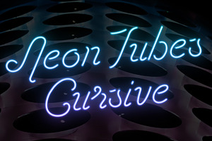 Neon Sign Font Collection