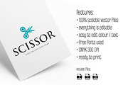 SCISSOR Logo, a Branding & Logo Template by vectorlogos89 (Thumbnail 1 of 2)