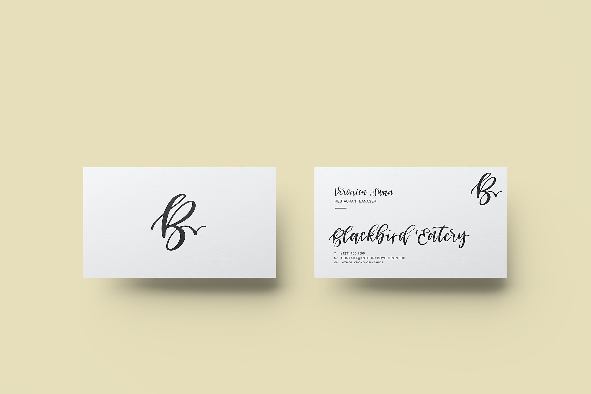 Oriole Script Font, a Script Font by The Pigeon Letters (Photo 11 of 14)