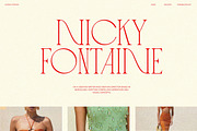 Loviena Rose - Stylish Serif, a Serif Font by CCS Type (Thumbnail 13 of 25)