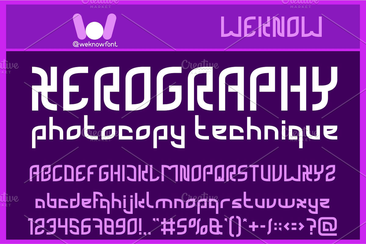 Heart Converter font, a Font by weknow (Photo 5 of 5)