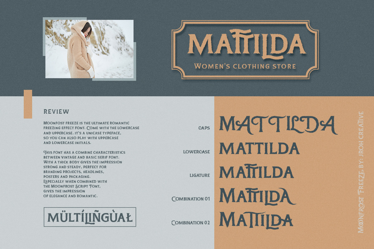 Moonfrost Freeze Font + Extras, a Font by JROH Creative (Photo 6 of 13)