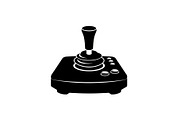 50 Retro Gaming Joystick Vector Bund, an Illustration by Creativeshirt (Thumbnail 22 of 51)