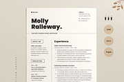 Resume Template Cv, a Resume Template by Estartshop (Thumbnail 2 of 7)