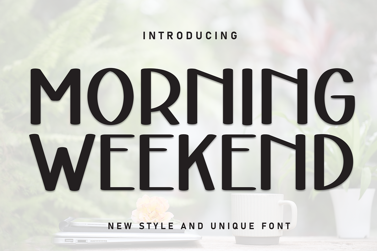 Morning Weekend | Script Font, a Script Font by Scratchones (Photo 1 of 8)