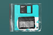Floppy Disk Mockup, a Product Mockup by Mockup Gang (Thumbnail 4 of 4)