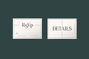 Elegant Wedding Invitation Set, an Invitation Template by Wild Ones (Thumbnail 4 of 5)