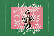 Kabetha Shelyne Bold Calligraphy, a Script Font by Letterena Studios Script (Thumbnail 9 of 20)