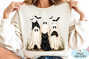 Cowgirl Ghost BOO Western PNG, a Seasonal Illustration by Daily.Designs (Thumbnail 2 of 5)
