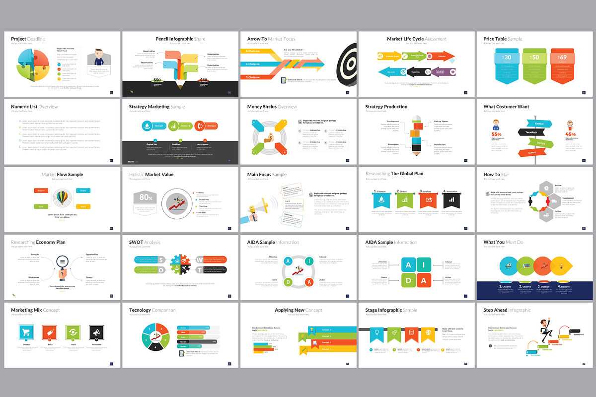 Pixello Presentation Template, a Presentation Template by DesignCorner (Photo 5 of 7)
