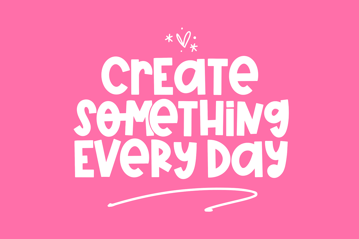 Lovely Cookie | Handwritten Font preview 3