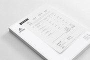 Brief-Estimation-Invoice-Letterhead, a Stationery Template by artisanHR (Thumbnail 2 of 8)