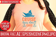 Cruise Hair Don't Care Svg Cut File, an Object Graphic by CrexoraLab (Thumbnail 3 of 3)