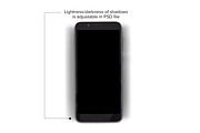 Smart Phone Mockup - PSD, PNG & JPG, a Merchandise Mockup by MelissaBMockups (Thumbnail 3 of 7)