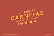 El Famoso - A Western Style Font, a Serif Font by Komet & Flicker (Thumbnail 8 of 12)
