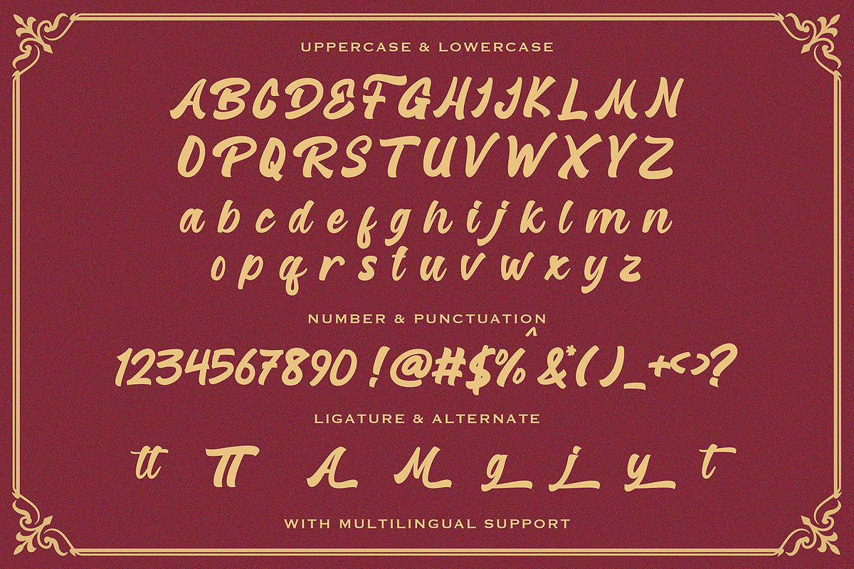 Reginetta - Bold Script Font, a Script Font by StringLabs (Photo 6 of 7)