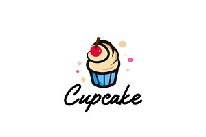Cupcake Logo Design, a Branding & Logo Template by AlvinStd