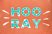 Hooray! Hand-drawn Fonts
