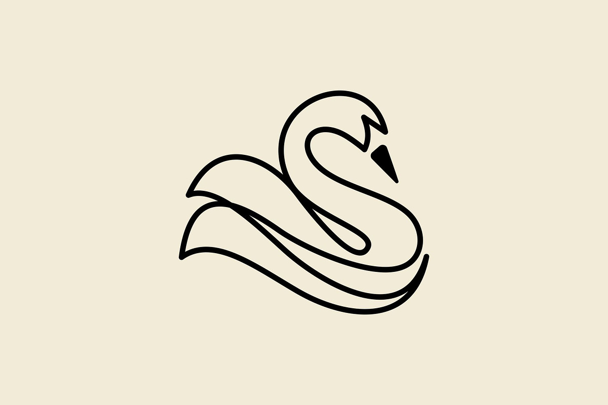 Elegant Swan Lineart Logos, a Branding & Logo Template by Buqancreative (Photo 6 of 9)