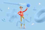 Nerd Larry Set, a Technology Illustration by Best Pixels™ (Thumbnail 6 of 9)