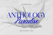 Anthology Paradise Duo Elegant Font