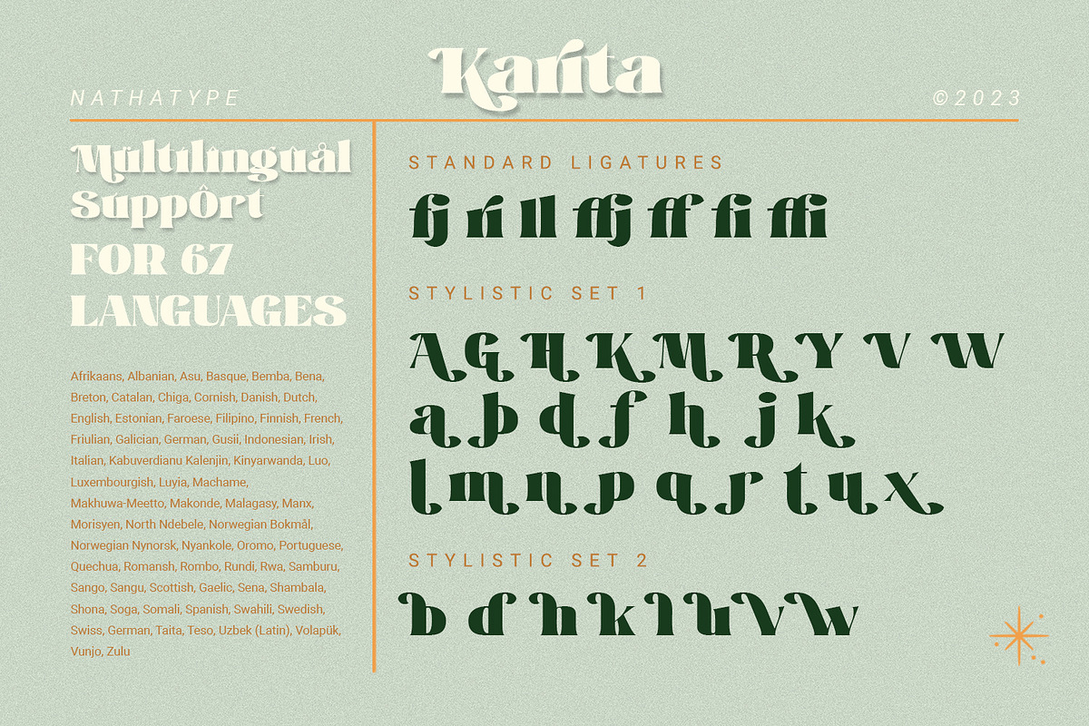 Karita, a Script Font by Nathatype (Photo 10 of 10)