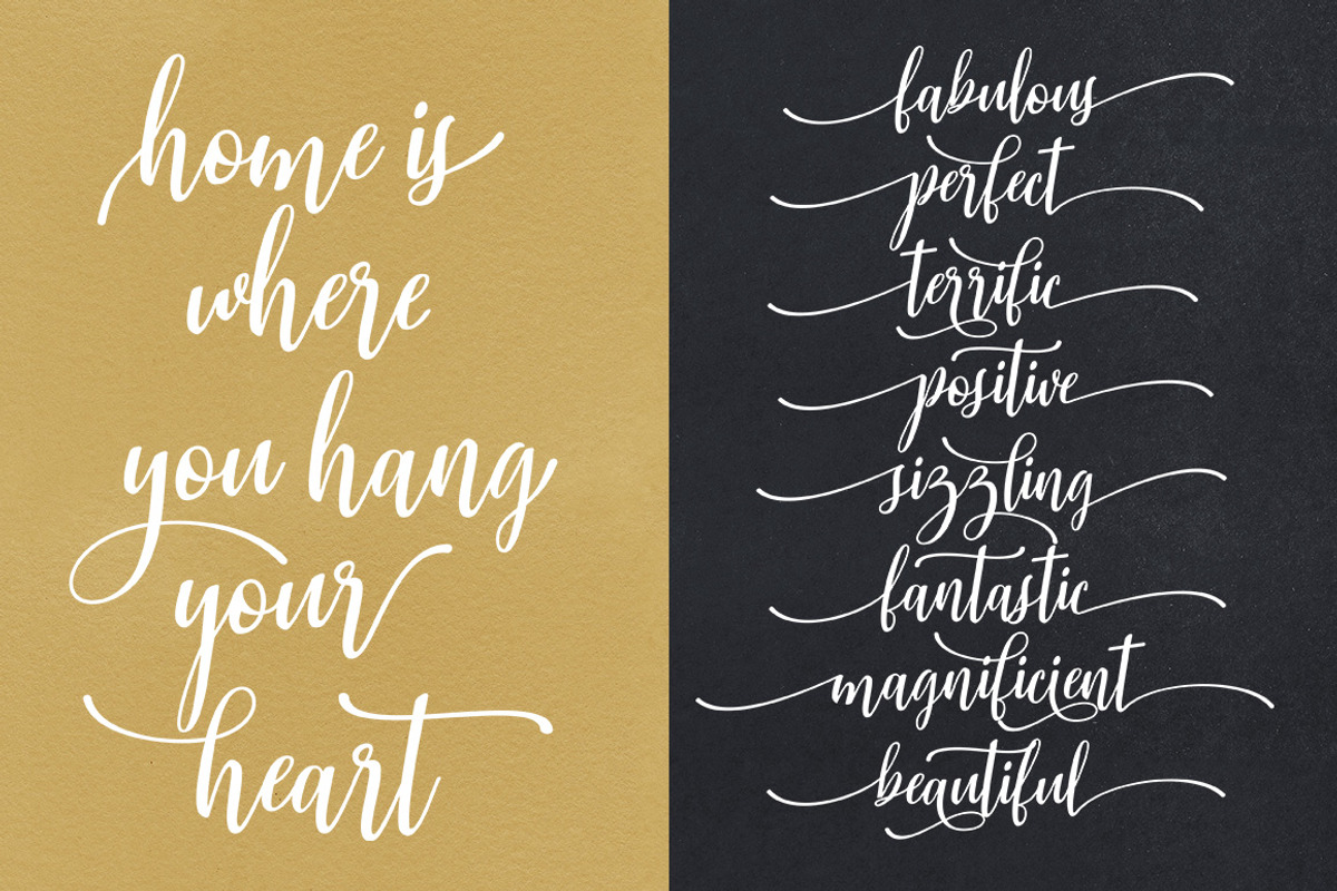 Dollygirl Script, a Script Font by Zane Studio (Photo 3 of 8)