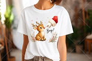 Boop Cute Reindeer Santa Hand PNG, a Seasonal Illustration by Canvas Craft (Thumbnail 3 of 5)
