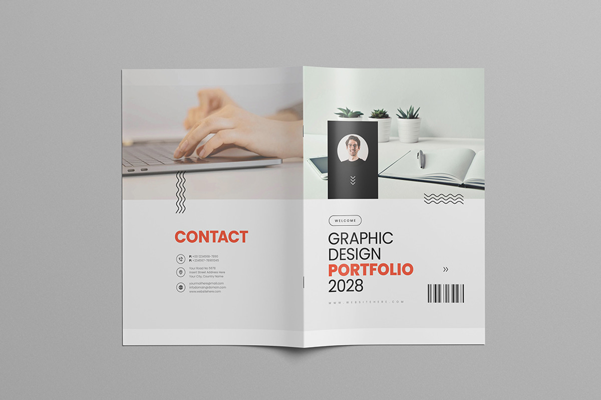 Designer Portfolio Layout, a Brochure Template by HiveArts (Photo 9 of 9)