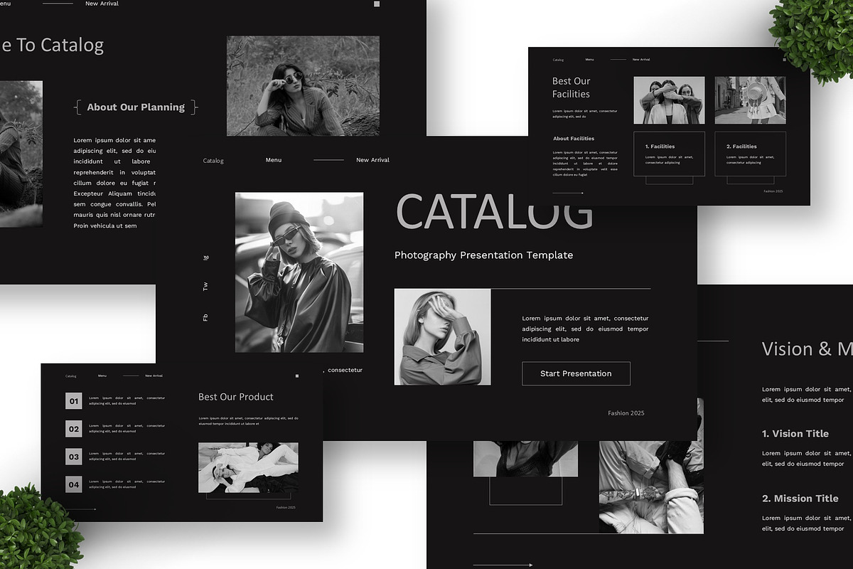 Catalog - Photography Google Slide, a Presentation Template by Deepslide Studio (Photo 2 of 4)