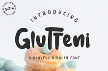 Glutteni - Playful Display Font