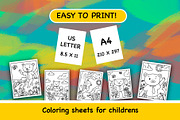 10 Spring Bear Printable Coloring Pa, an Education Illustration by badrusblue (Thumbnail 2 of 5)