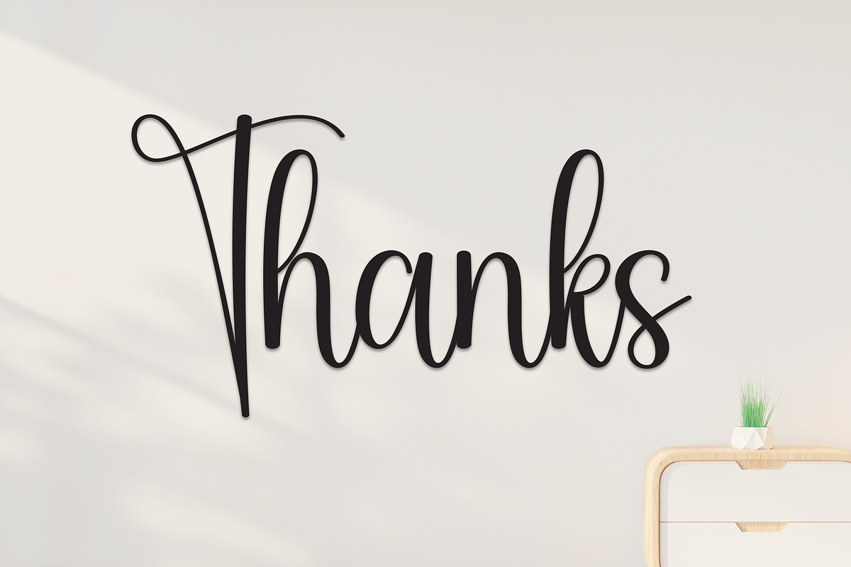 Sometimes | Script Font, a Handwritten Font by Scratchones (Photo 9 of 9)
