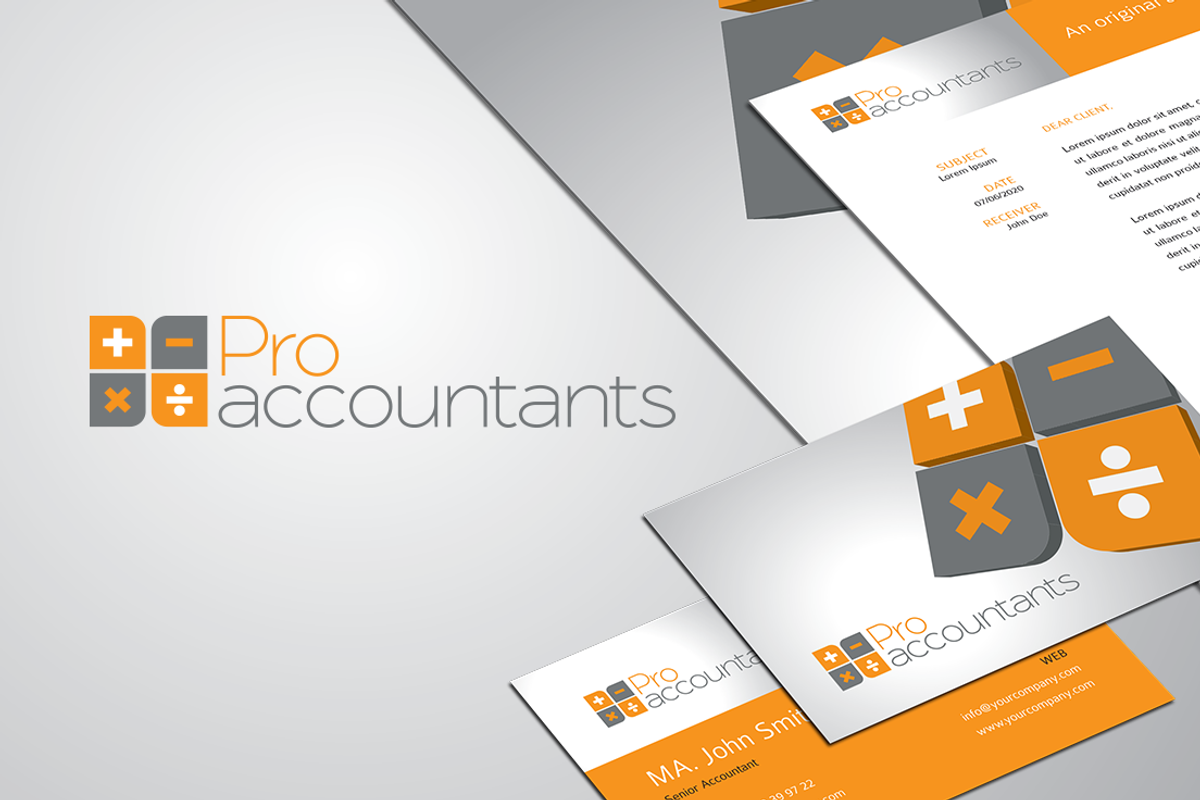 RW Financial Modern Identity + Logo, a Stationery Template by Reclameworks (Photo 1 of 5)
