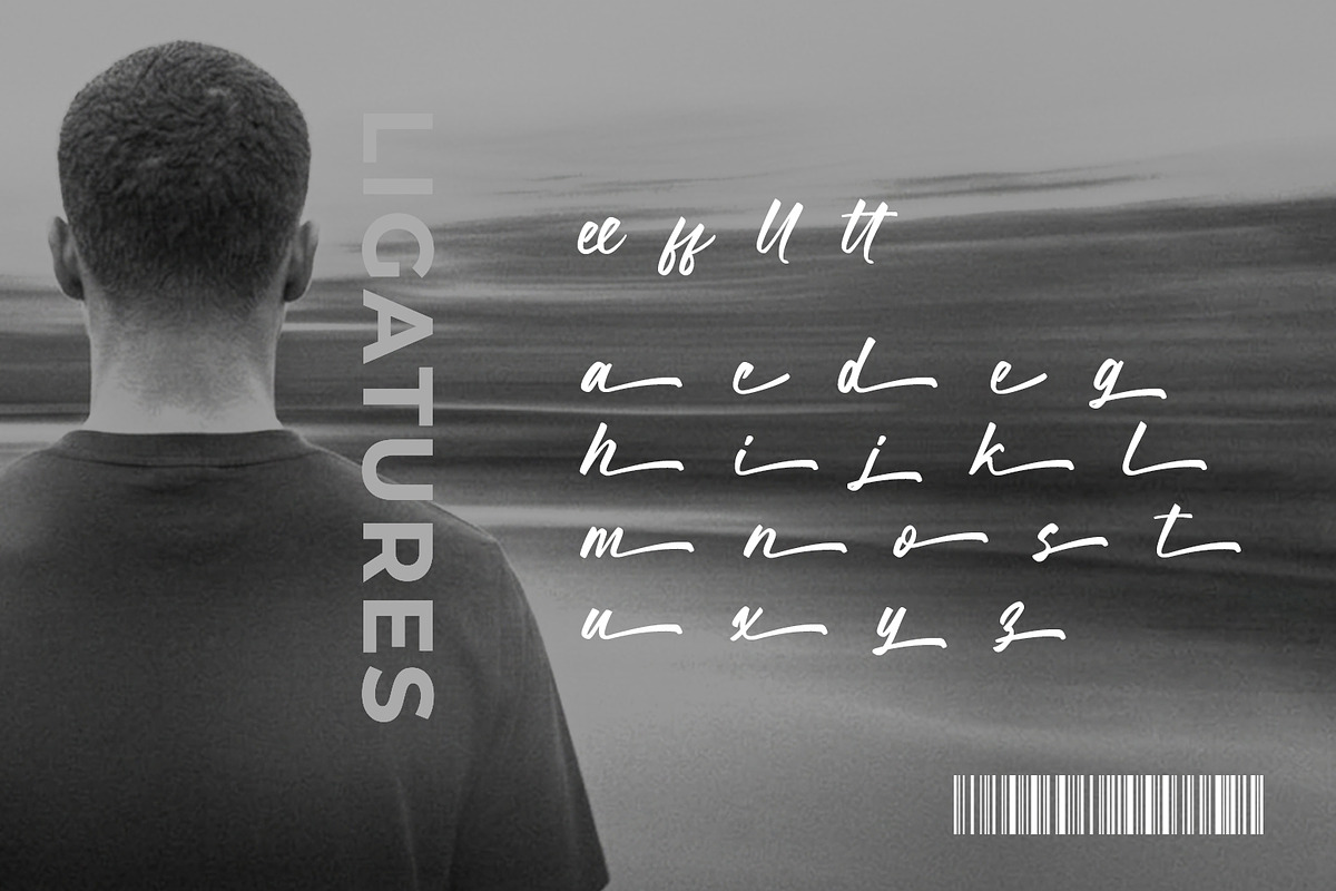 Bigtimes - A Modern Script, a Script Font by khurasan (Photo 5 of 7)
