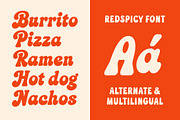 Redspicy - Display Font, a Serif Font by Edignwn Type (Thumbnail 8 of 12)