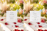 Spring Garden Easter Card Mockup, a Product Mockup by TatiMockup (Thumbnail 3 of 3)
